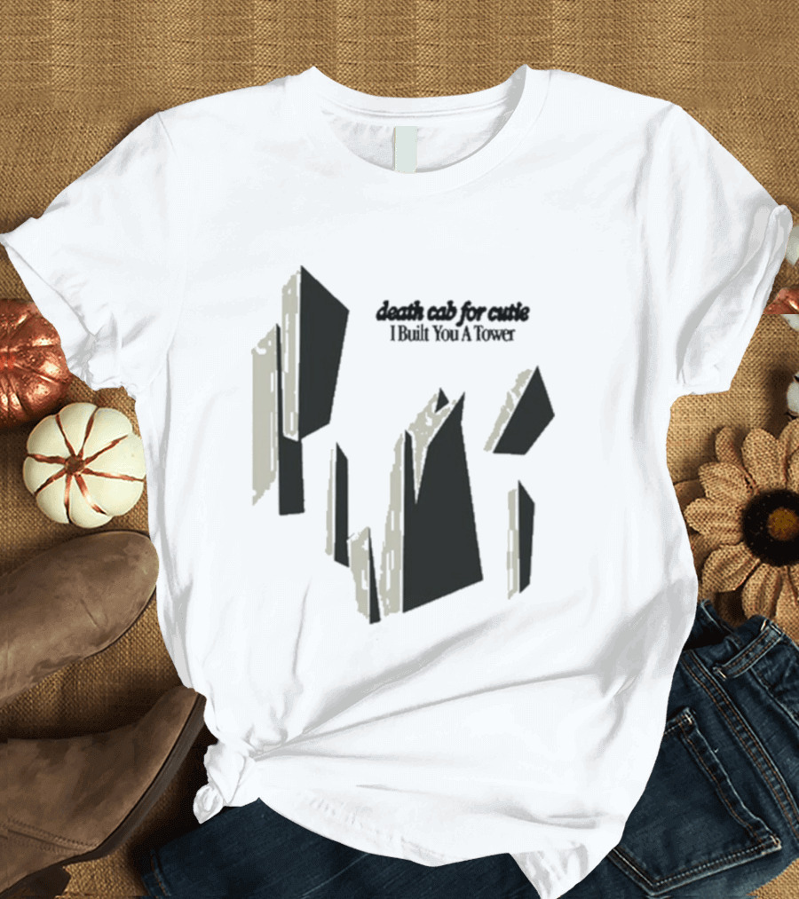 Death Cab For Cutie I Built You A Tower 2026 Abstract Architecture T-Shirt