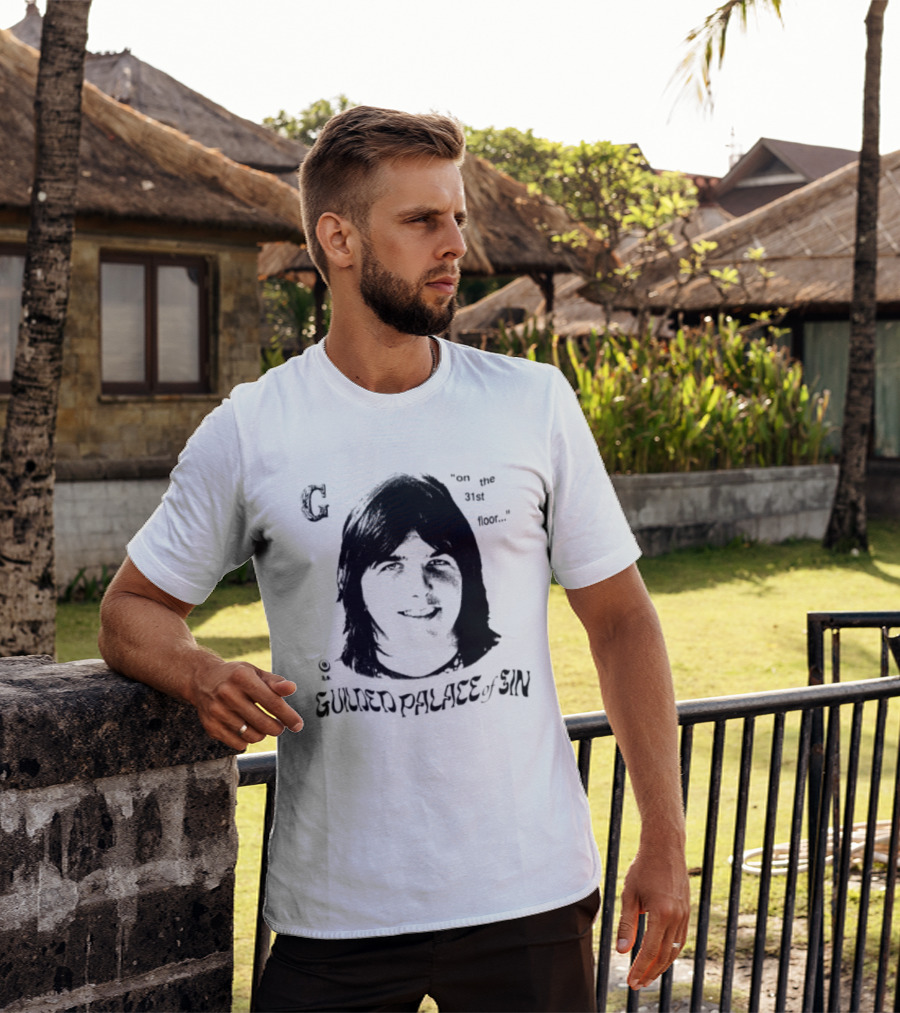 Gram Parsons Gilded Palace Of Sin On The 31st Floor T-Shirt