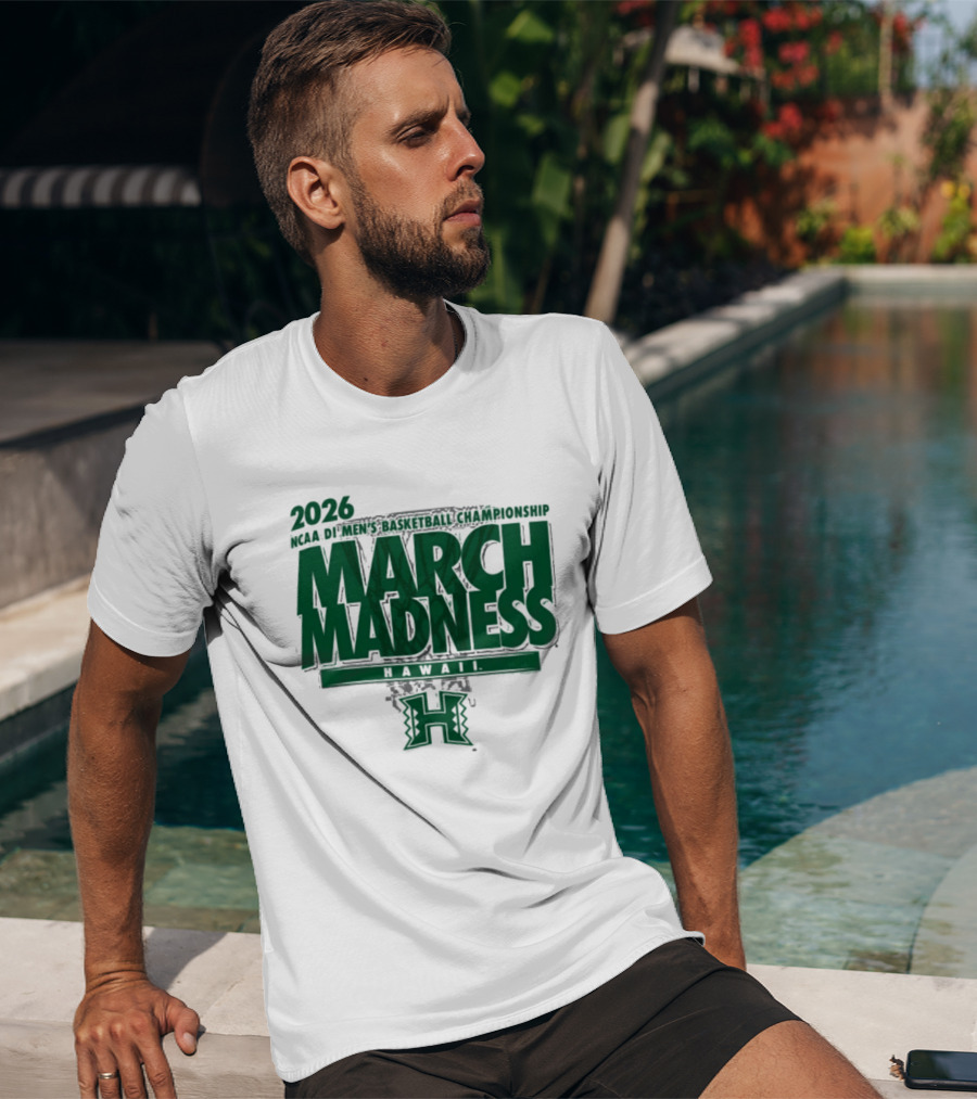 2026 NCAA Men's Basketball Championship March Madness Hawaii T-Shirt