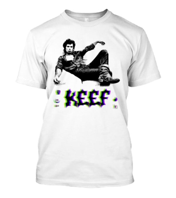 KEEF Keith Richards Vintage Rock And Roll T-Shirt