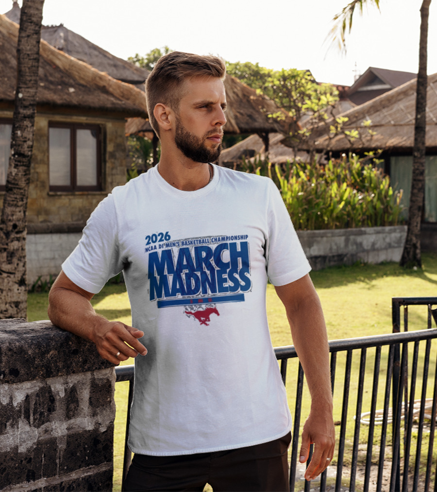 2026 NCAA DI Men's Basketball Championship March Madness SMU T-Shirt