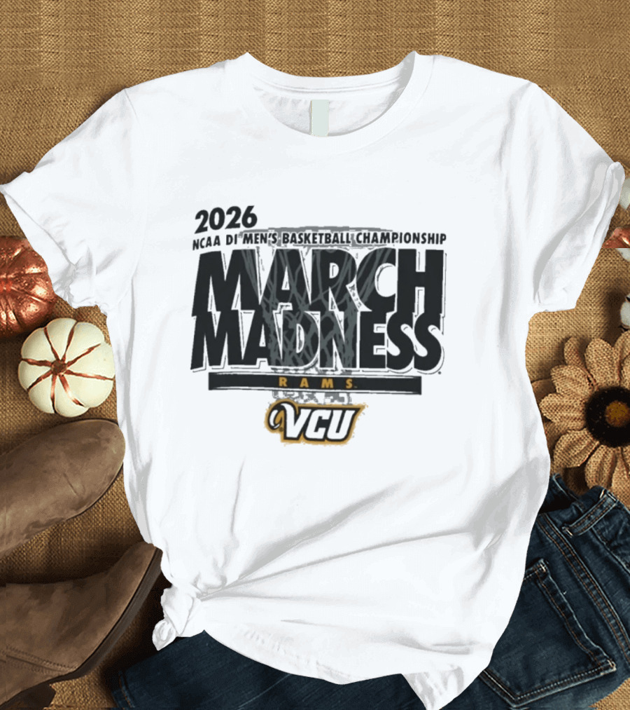 2026 NCAA DI Men's Basketball Championship March Madness VCU Rams T-Shirt