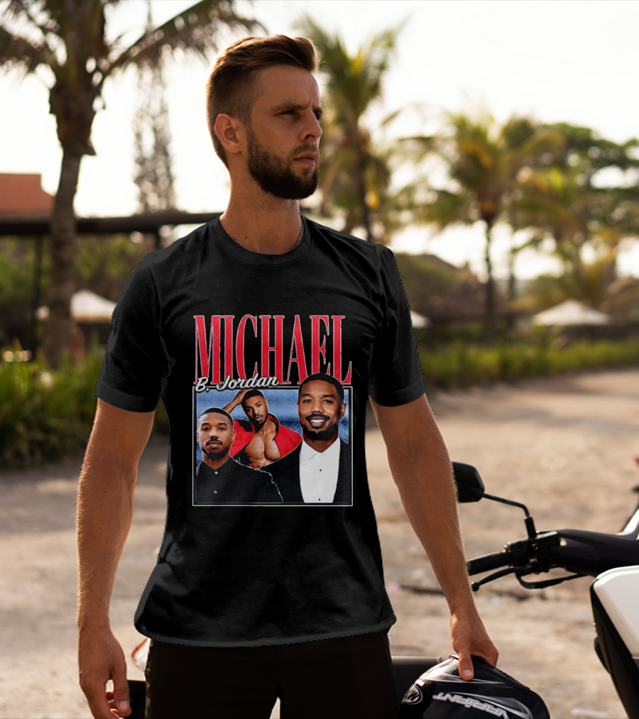 Michael B. Jordan Iconic Style And Charisma T-Shirt