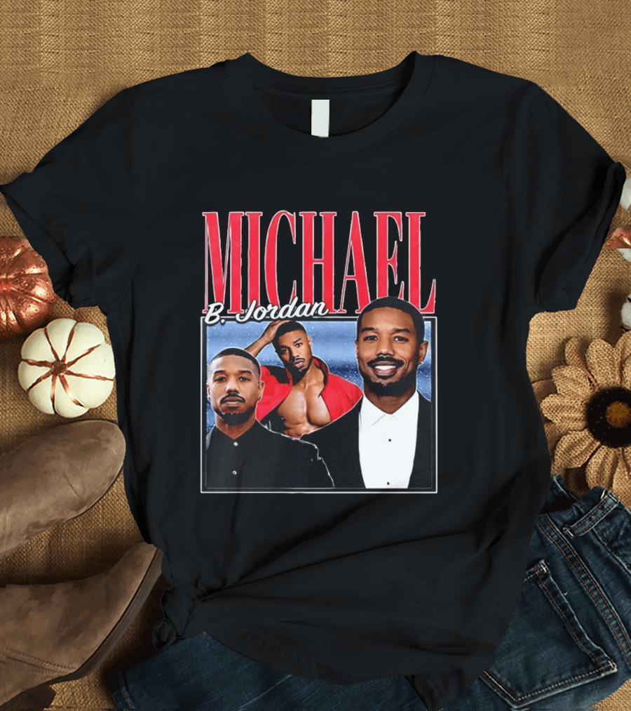 Michael B. Jordan Iconic Style And Charisma T-Shirt