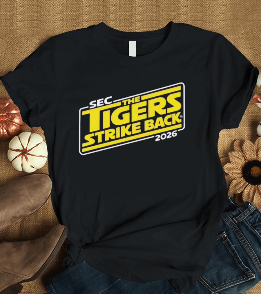 SEC The Tigers Strike Back 2026 LSU T-Shirt
