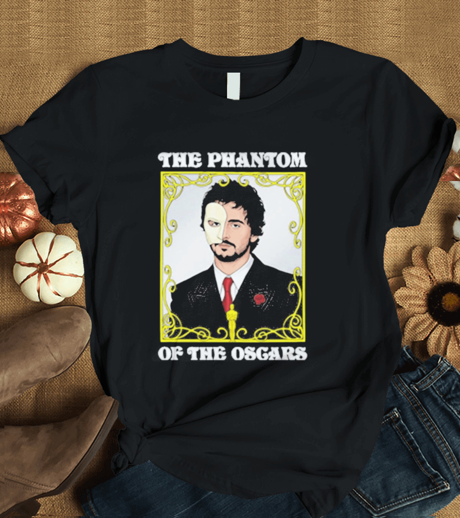 The Phantom Of The Oscars Timothee Chalamet Masked Tuxedo Oscars T-Shirt