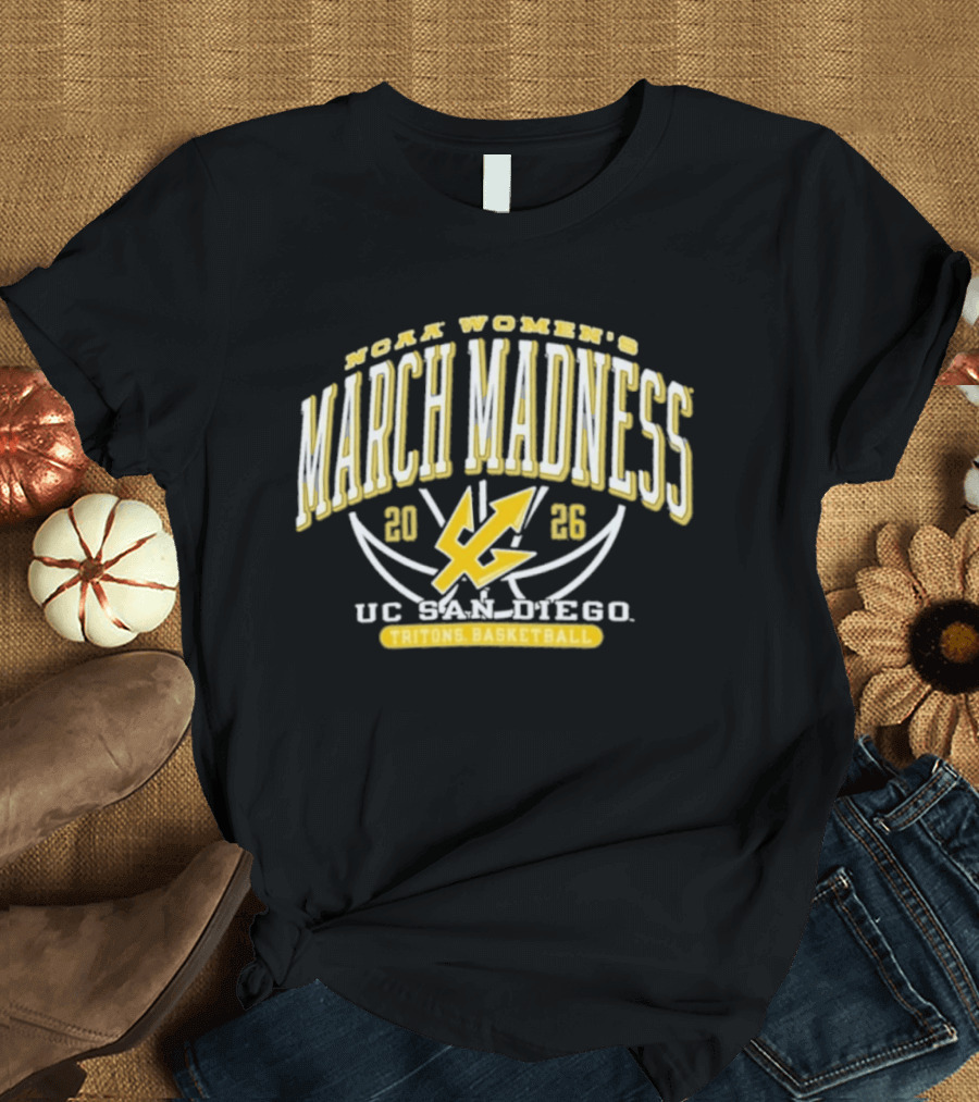 UC San Diego Tritons Women's 2026 NCAA March Madness Basketball T-Shirt