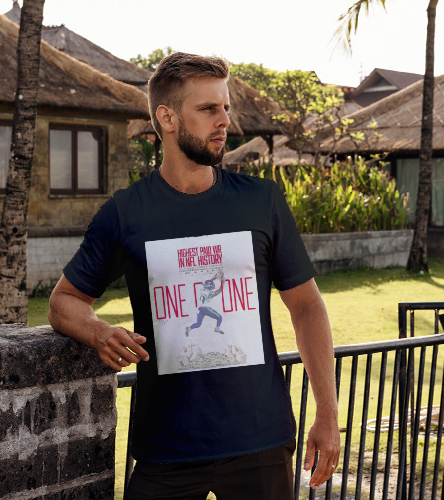Jaxon Smith Njigba Seattle Seahawks One Of One Highest Paid WR In NFL History T-Shirt
