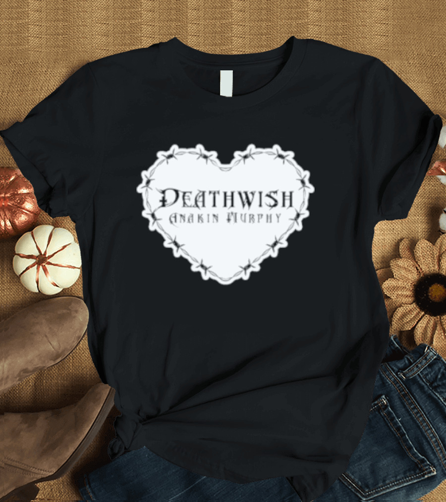Anakin Murphy Barbed Wire Heart T-Shirt