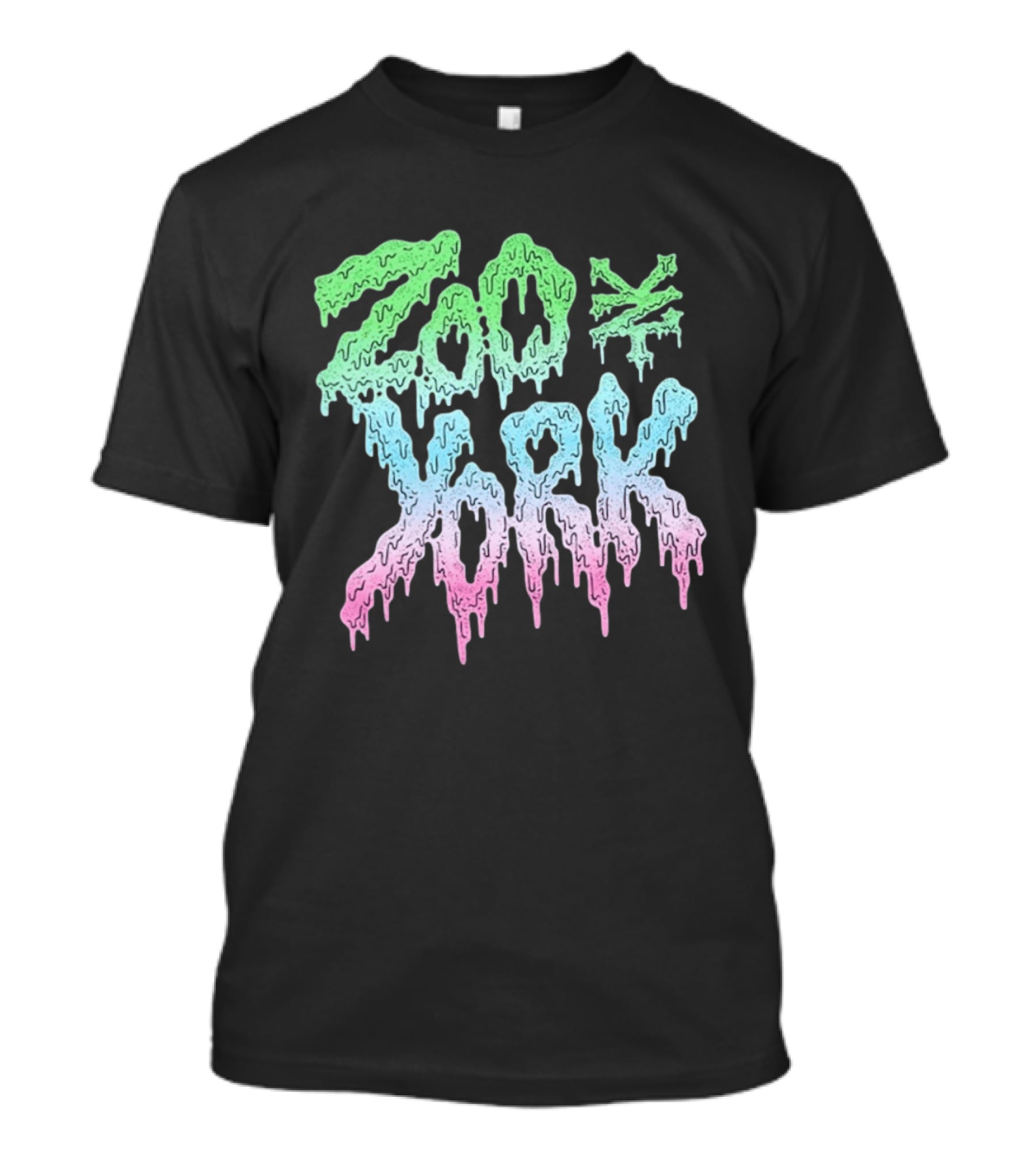 Zoo York Acid Drip Multicolor Melting T-Shirt