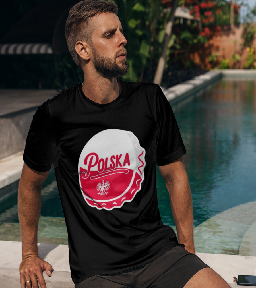 Polska Buffalo Bottle Cap Eagle T-Shirt