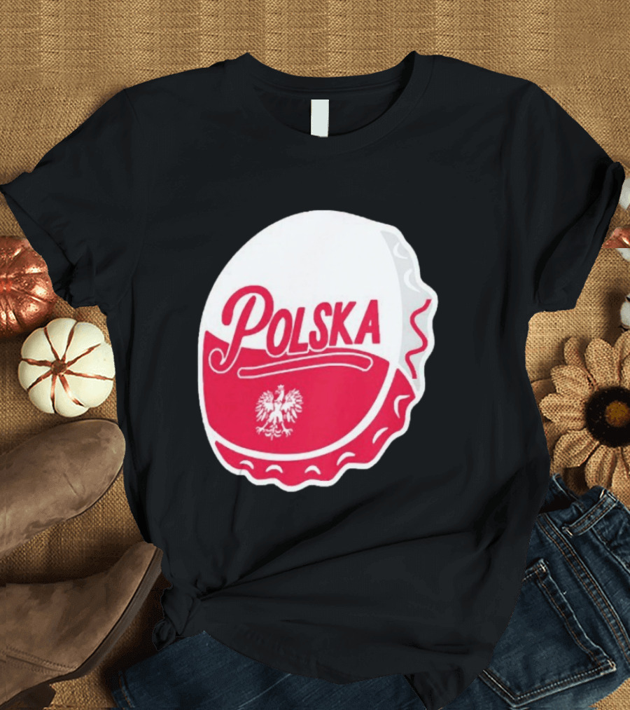 Polska Buffalo Bottle Cap Eagle T-Shirt
