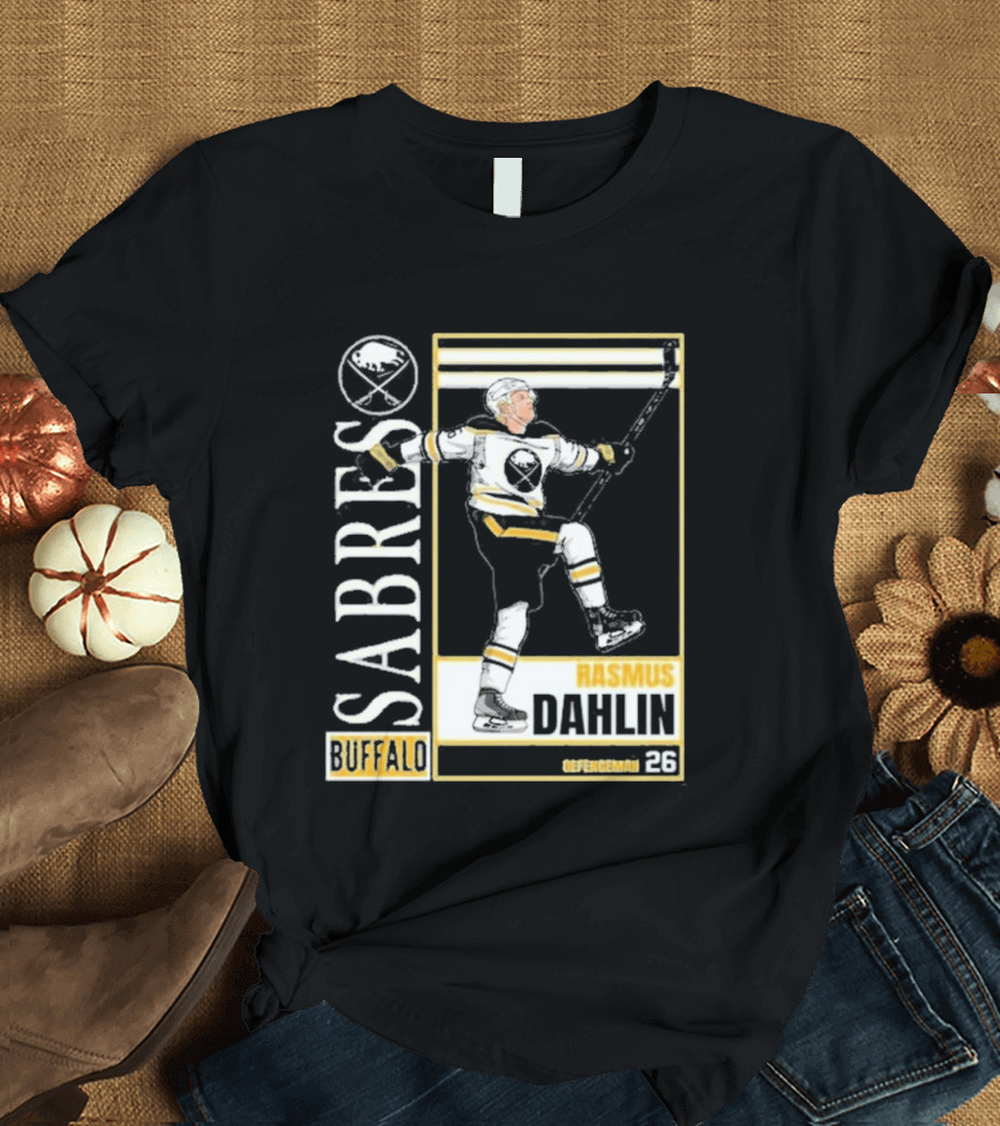 Buffalo Sabres Rasmus Dahlin 26 Defenceman T-Shirt