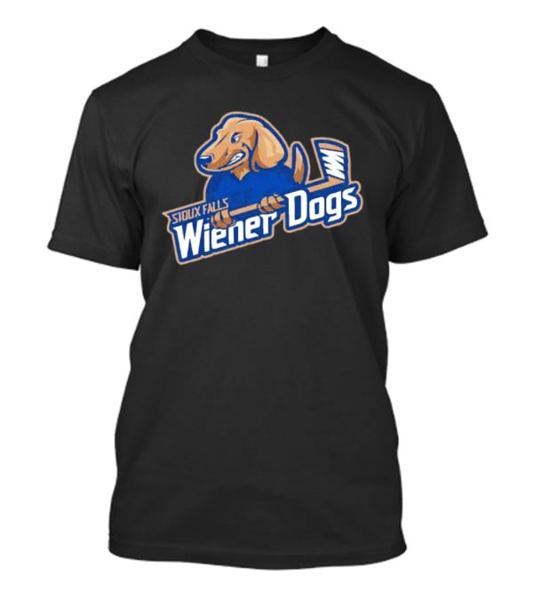 Sioux Falls Wiener Dogs Hockey Team Fighting Dog T-Shirt