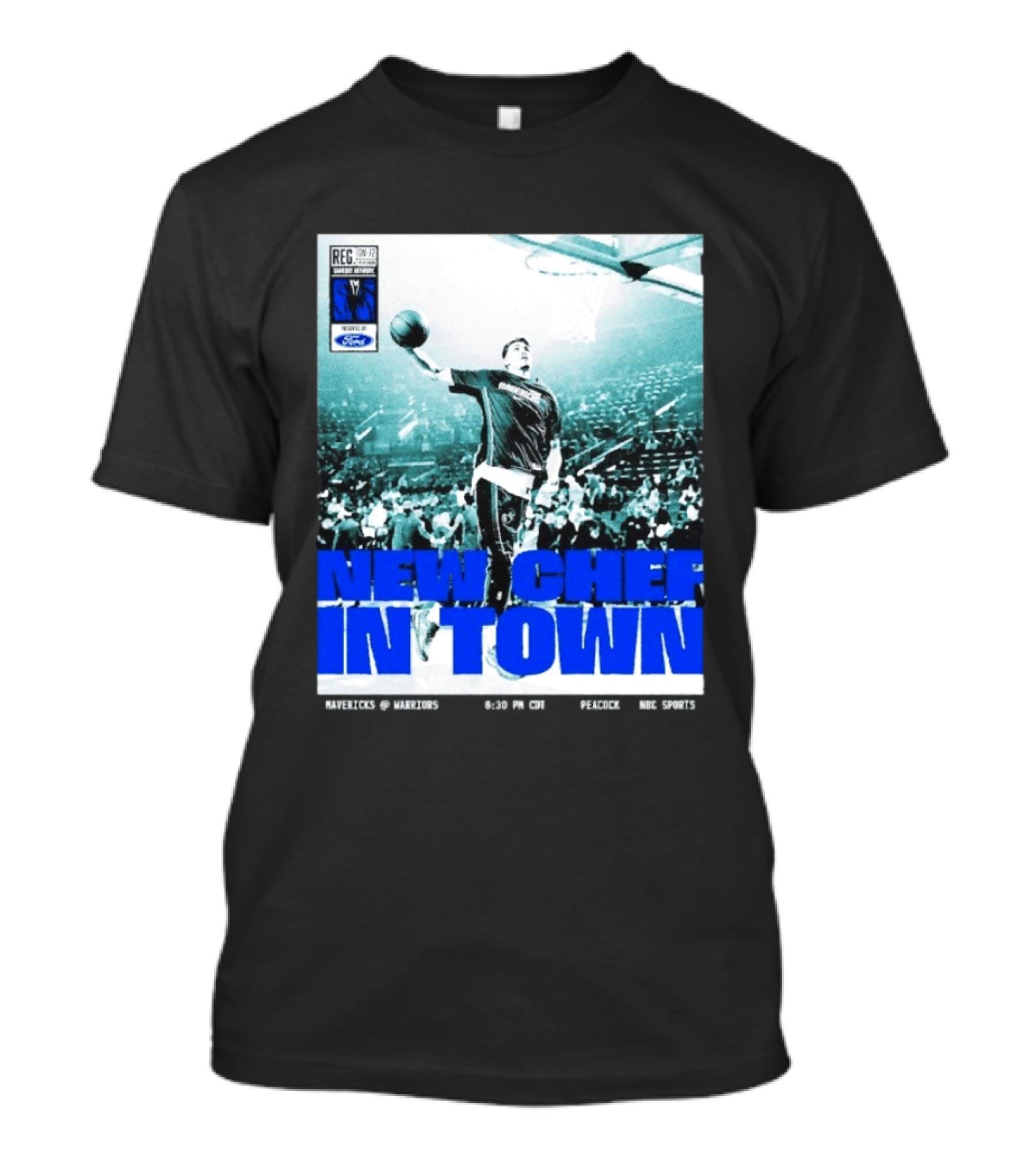 Dallas Mavericks New Chef In Town Cooper Flagg 2025 2026 NBA Season T-Shirt