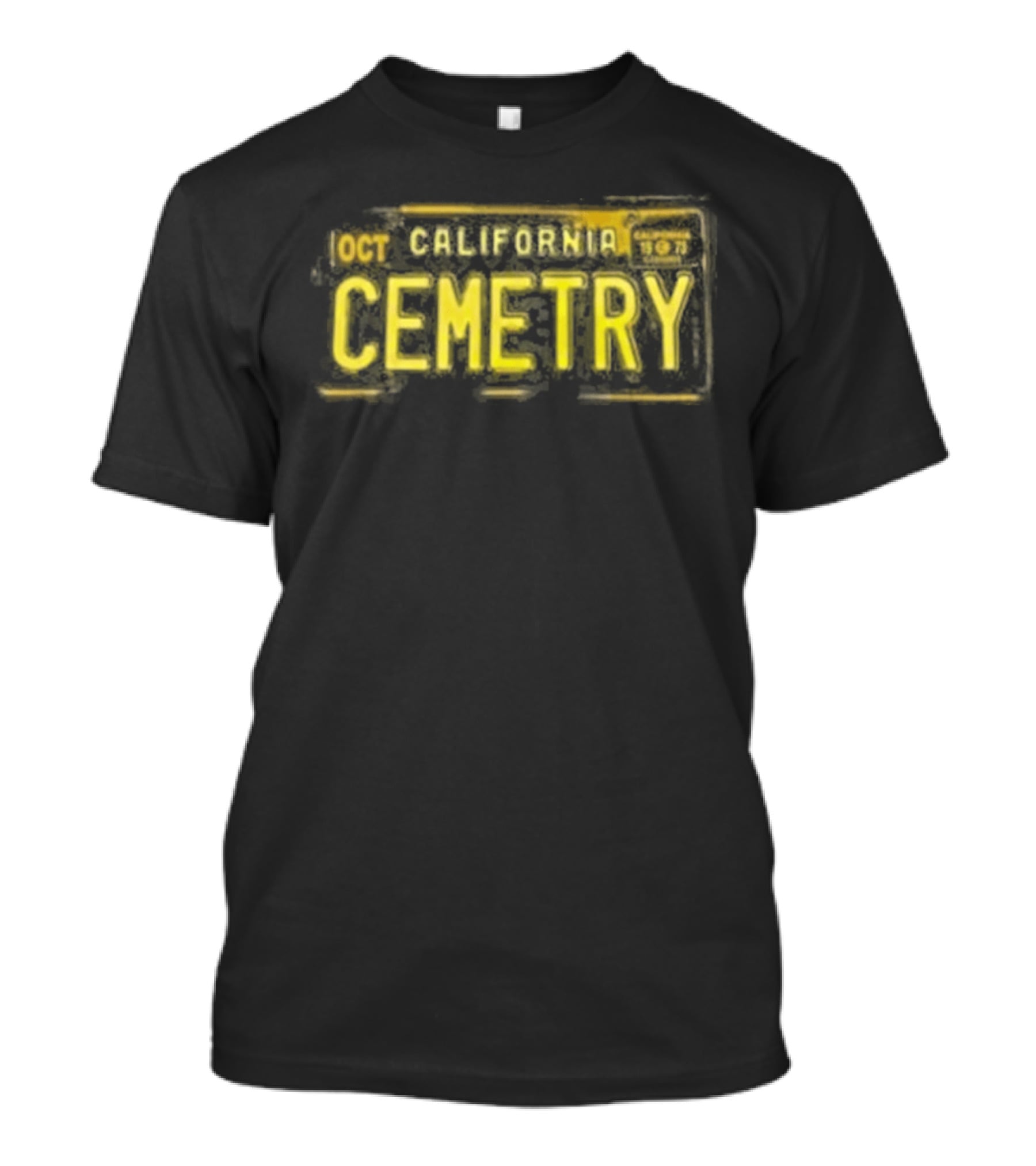 Oct California Cemetery Creeps Creeps T-Shirt
