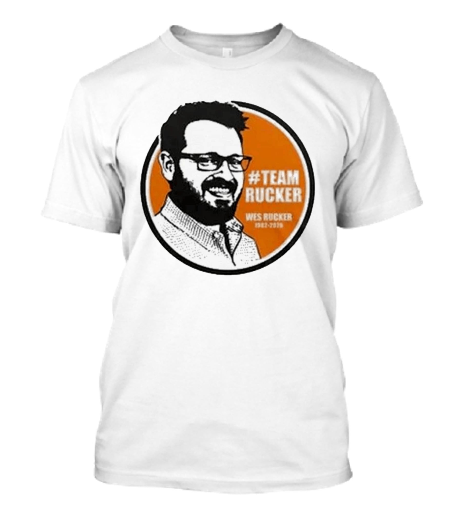Tennessee Volunteers #TeamRucker Wes Rucker 1982 2019 T-Shirt