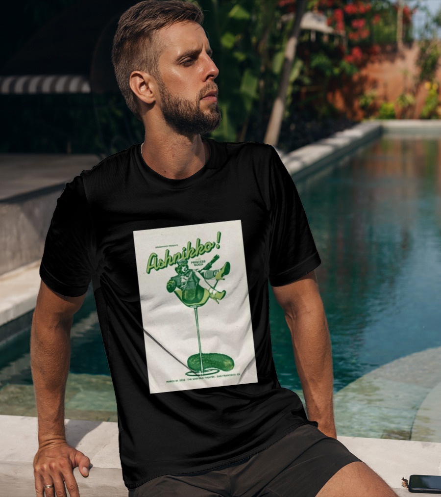 Ashnikko Princess Nokia The Warfield Theatre San Francisco March 21 2026 T-Shirt
