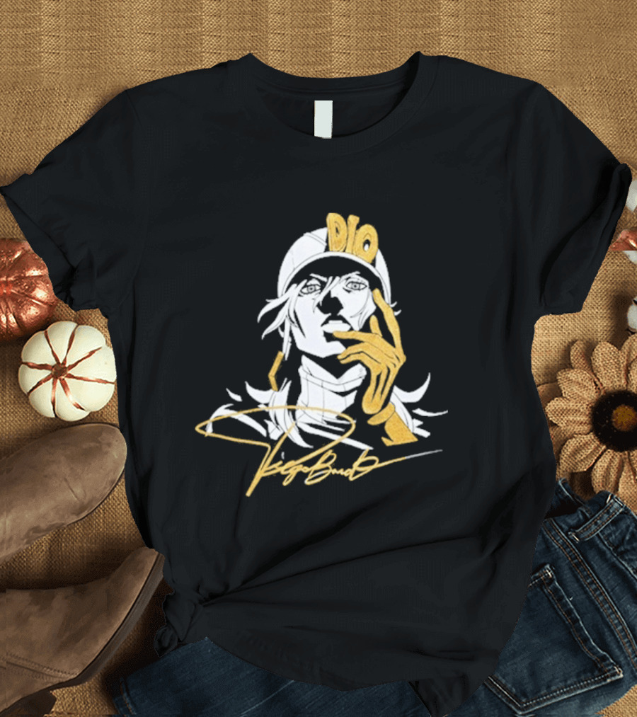 Hobby Genki Diego Dio Jojos Bizarre Adventure Signature T-Shirt
