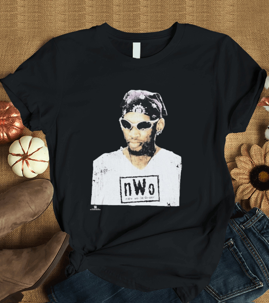 Dennis Rodman NWO New World Order Snow Wash T-Shirt