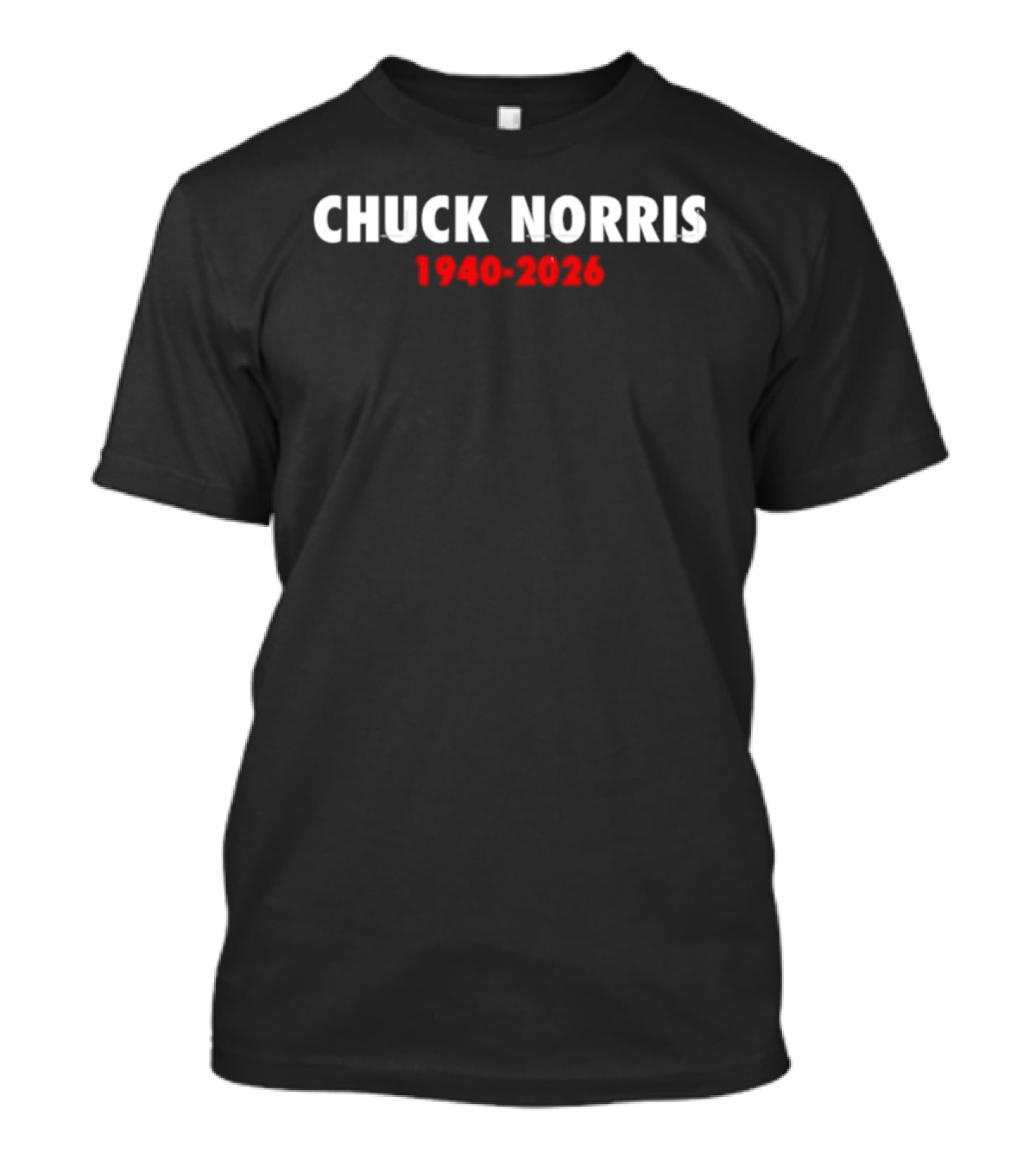 Chuck Norris 1940 2026 T-Shirt