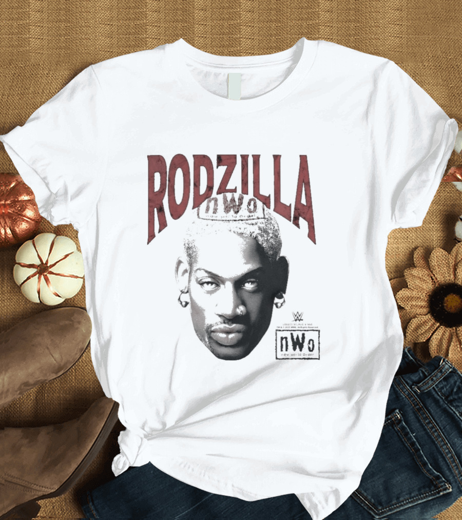 RODZILLA NWo Dennis Rodman Grail WWE NWo T-Shirt