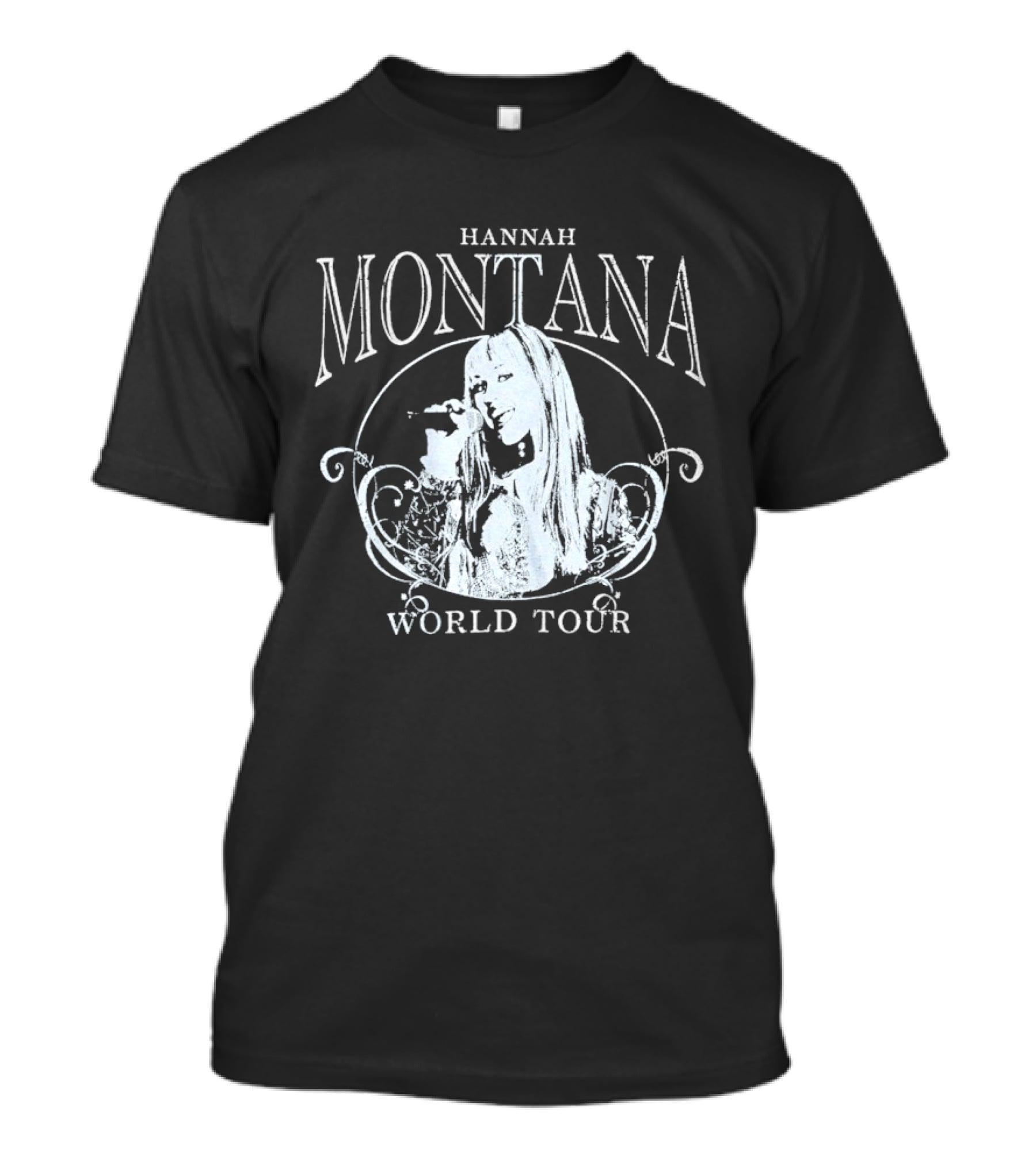 Hannah Montana World Tour Vintage Concert T-Shirt
