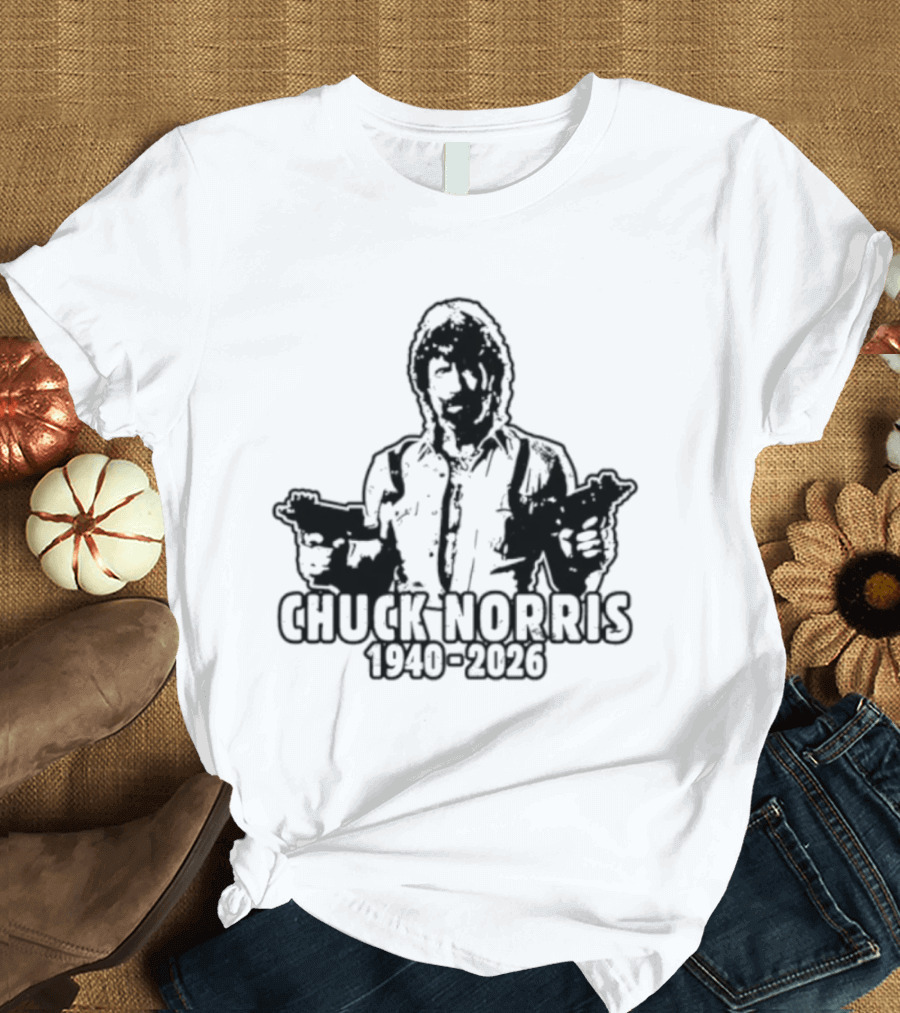 Chuck Norris 1940 2026 T-Shirt