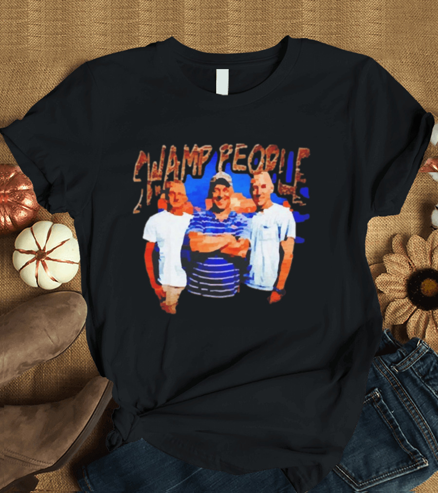 Swamp People Troy Landry Jacob Clint Alligator Adventure T-Shirt