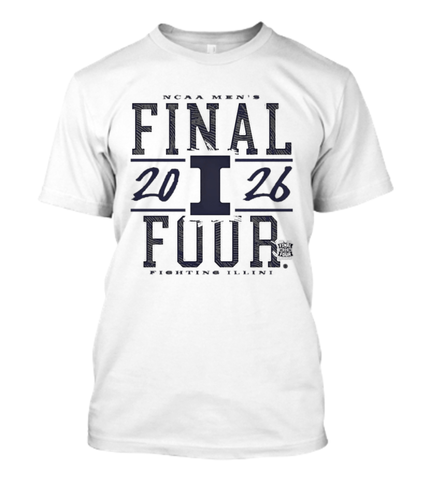 NCAA Men's Final Four 2026 Fighting Illini Basketball T-Shirt
