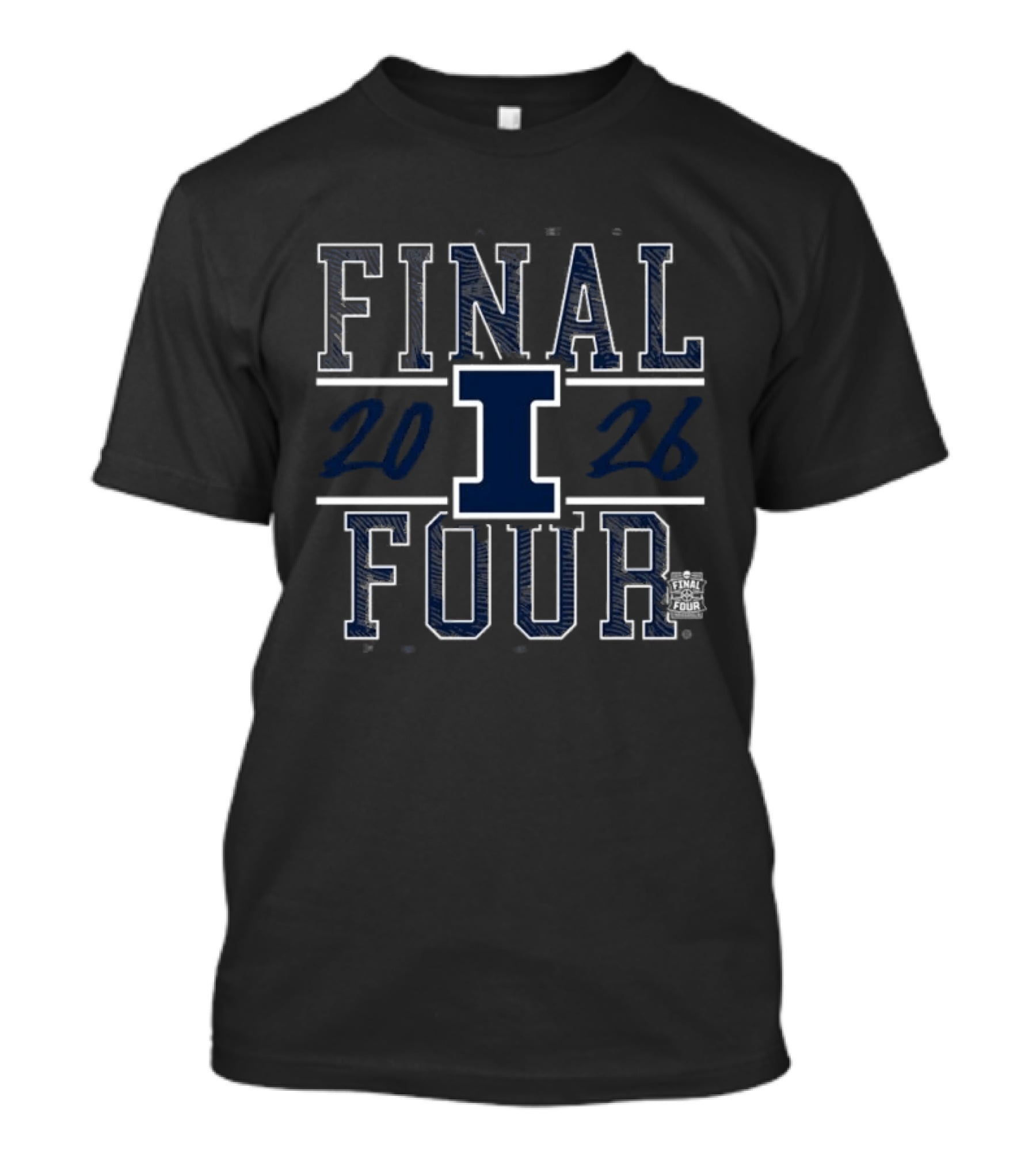 2026 Illinois Final Four Basketball Championship T-Shirt