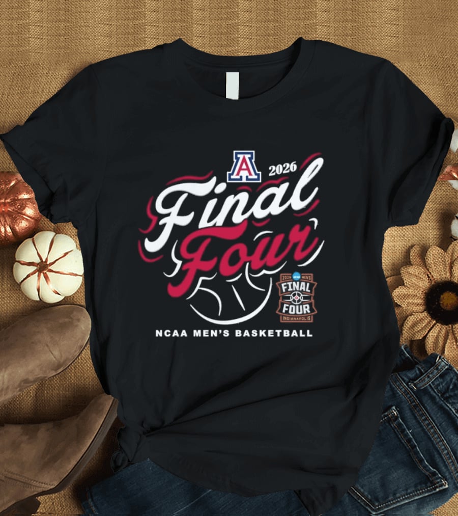 Arizona Wildcats 2026 NCAA Men's Basketball Final Four March Madness T-Shirt