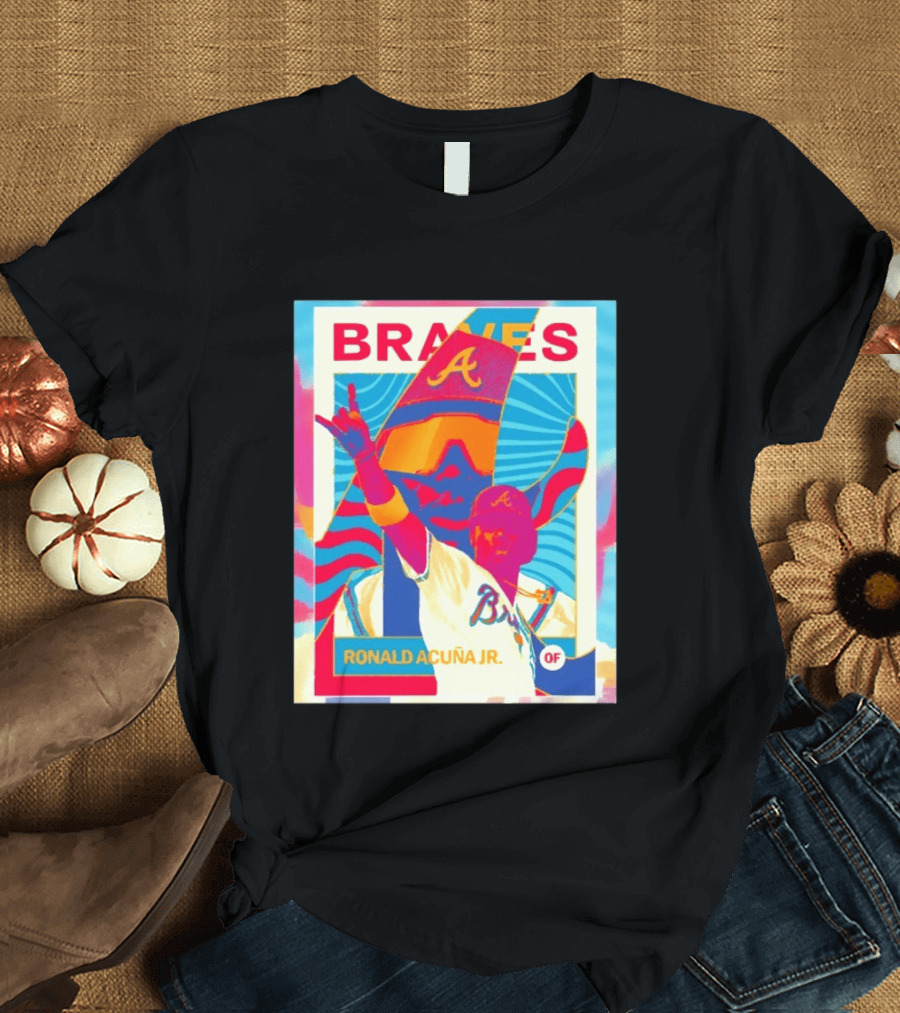 Ronald Acuña Jr OF Braves Atlanta Baseball T-Shirt