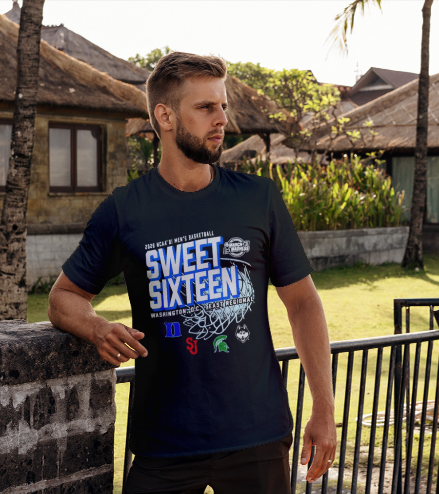 2026 NCAA Men's Basketball Sweet Sixteen Washington DC East Regional March Madness T-Shirt