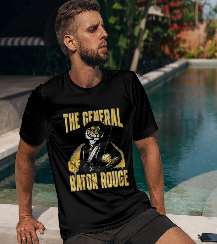 The General Of Baton Rouge Pocket Tiger Conductor Baton Rouge T-Shirt
