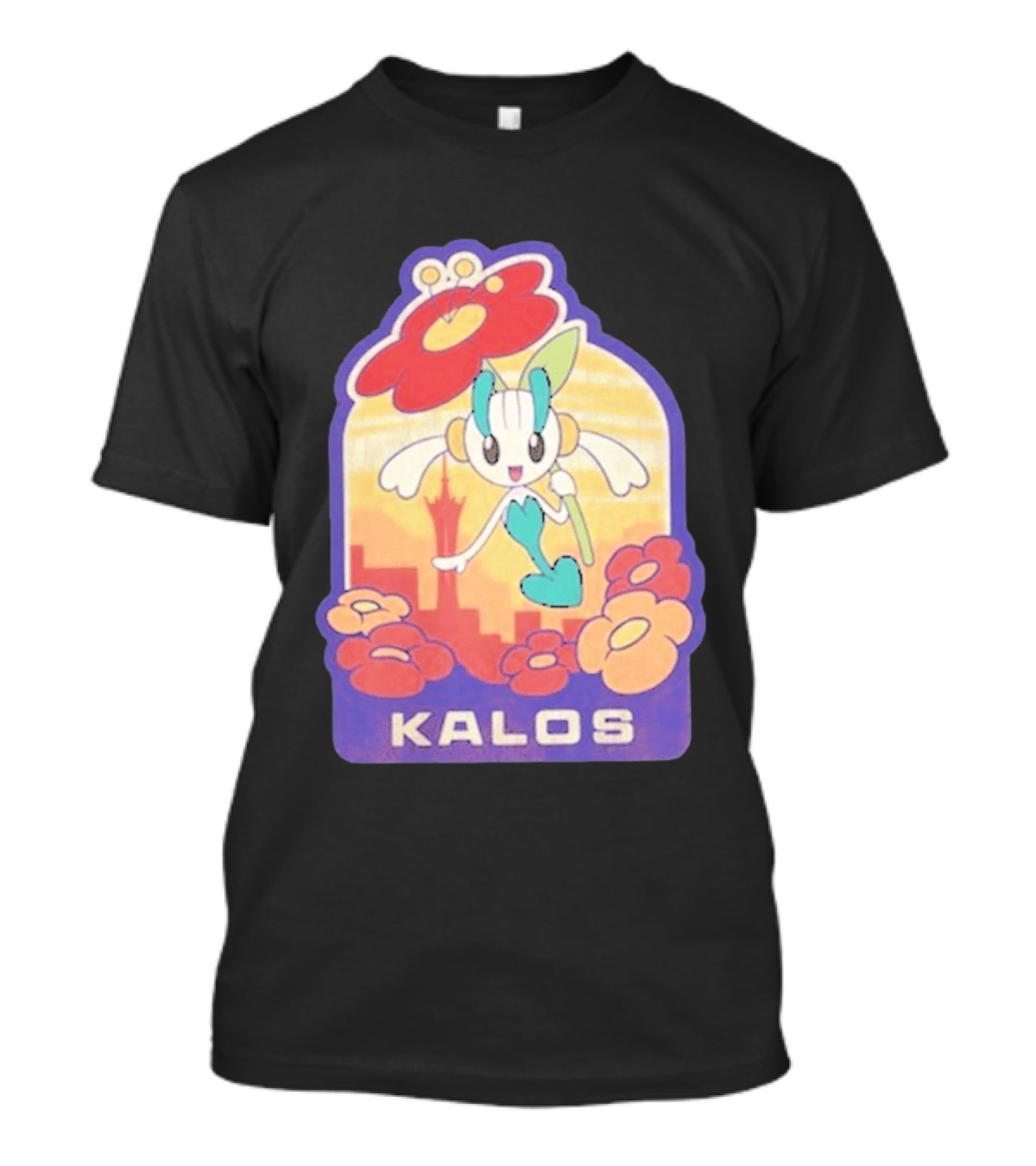 Kalos Region Floette Pokémon Adventure T-Shirt