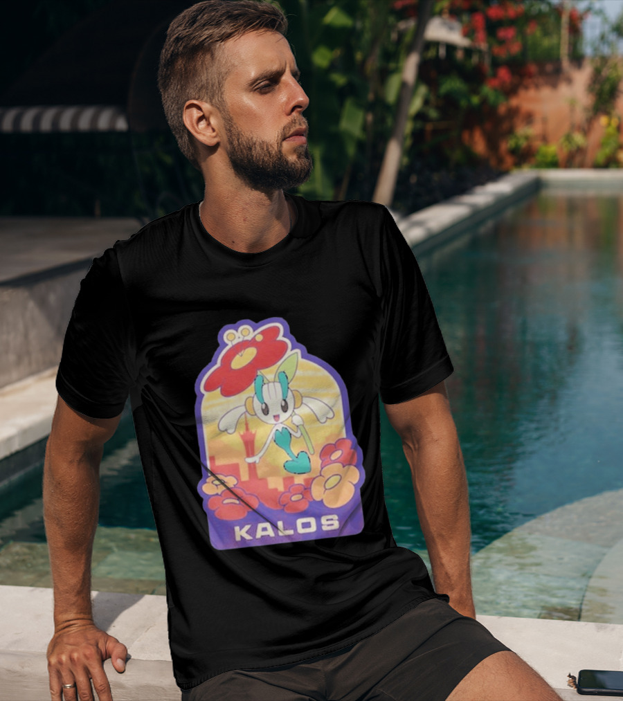 Kalos Region Floette Pokémon Adventure T-Shirt