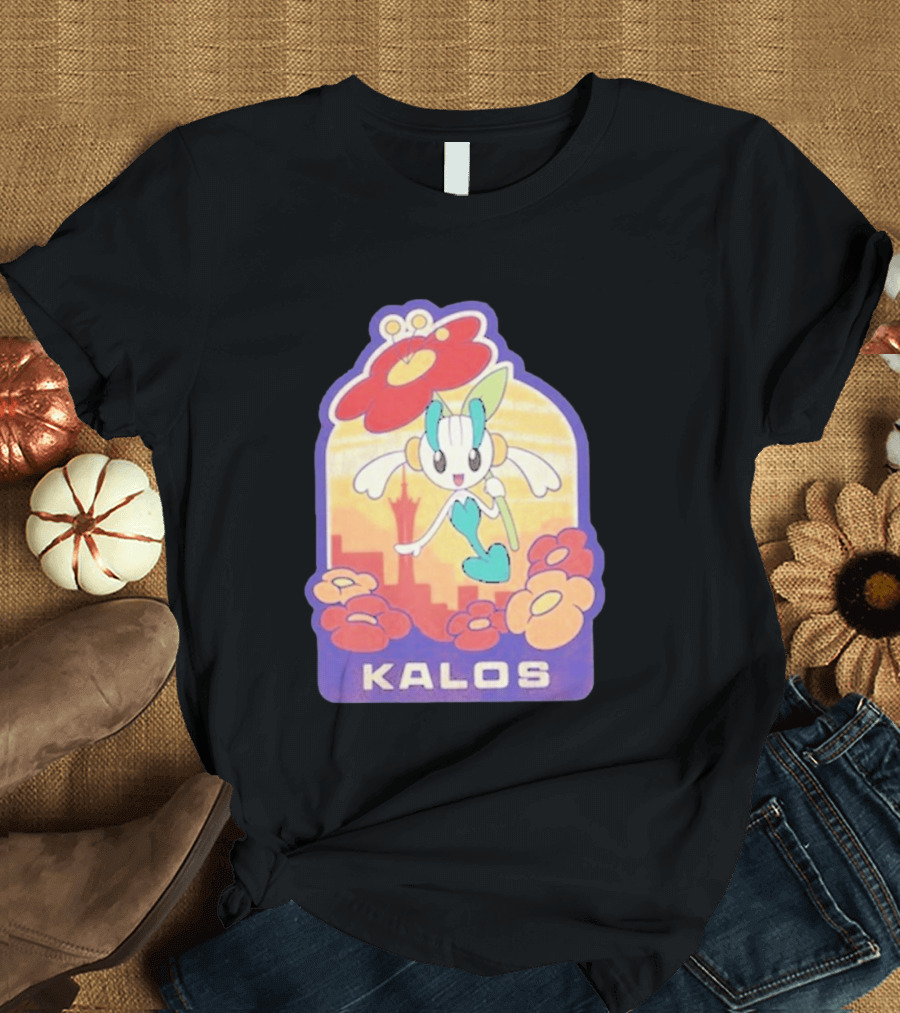 Kalos Region Floette Pokémon Adventure T-Shirt