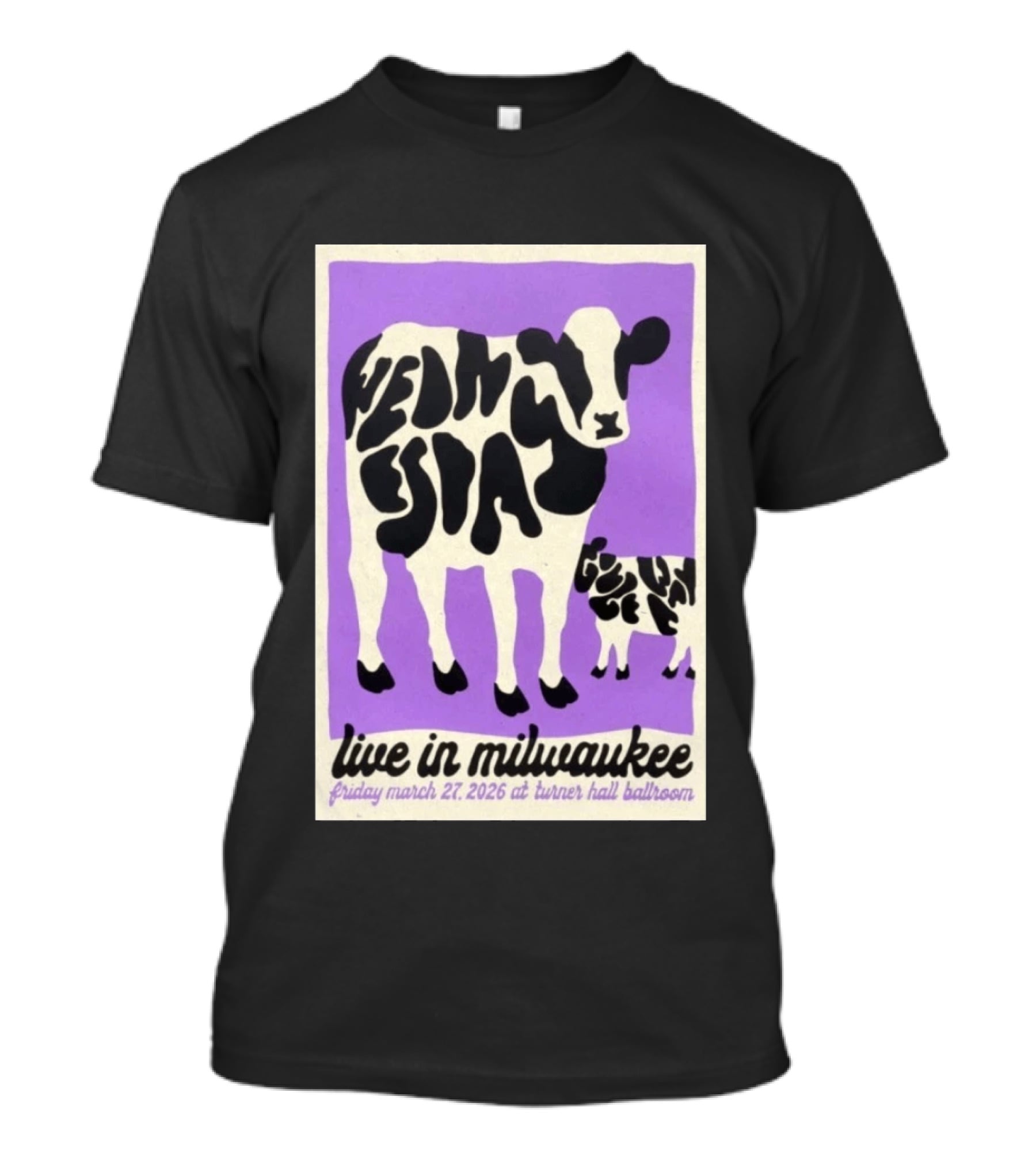 Wednesday Milwaukee Live March 27 2026 Turner Hall Ballroom T-Shirt