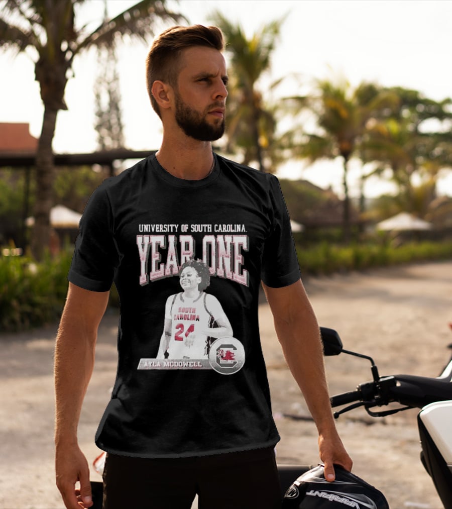 University Of South Carolina Year One Ayla McDowell South Carolina Gamecocks T-Shirt