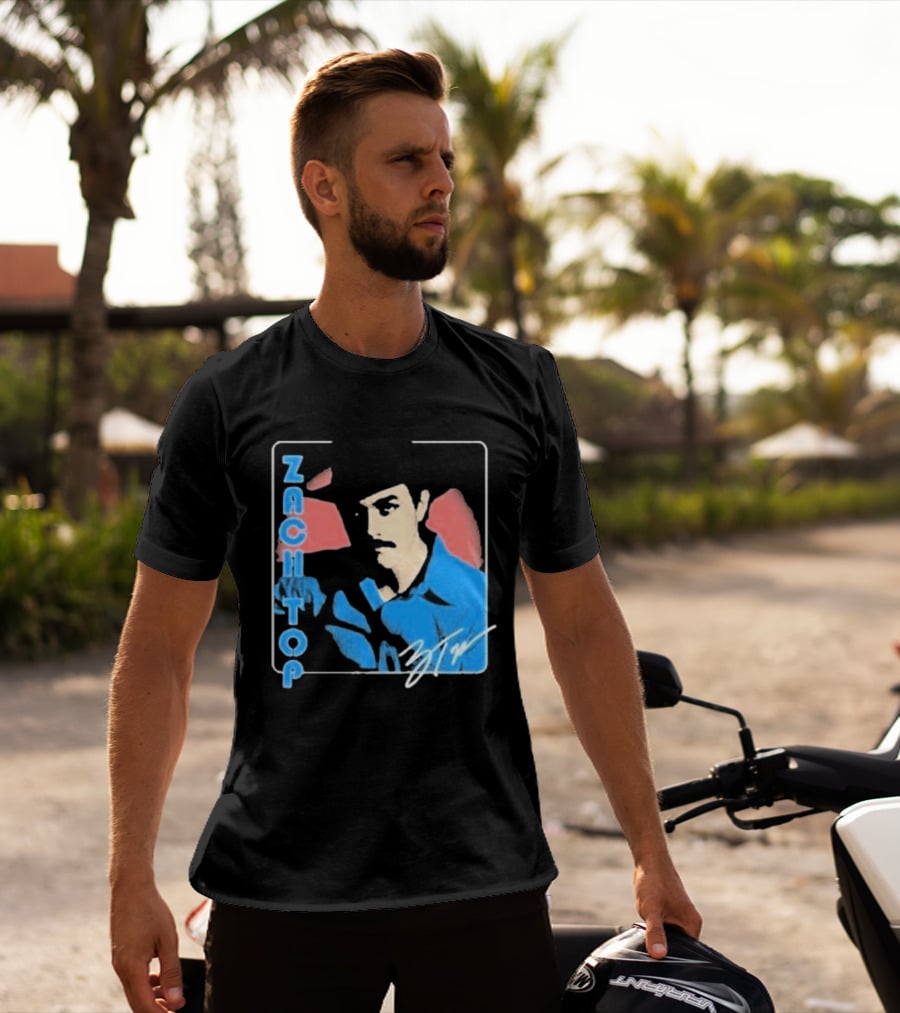 Zach Top ZTW Signature Blue And Red T-Shirt