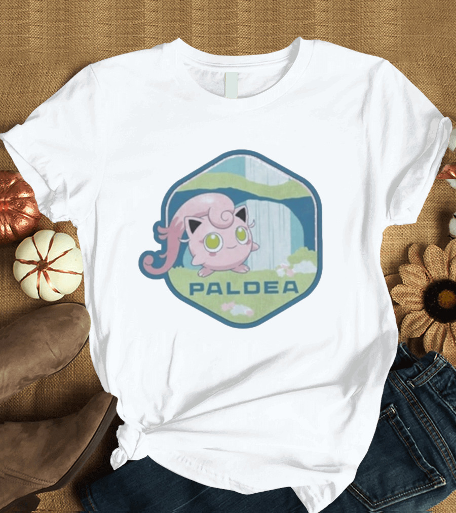 Paldea Jigglypuff Pokémon Adventure T-Shirt