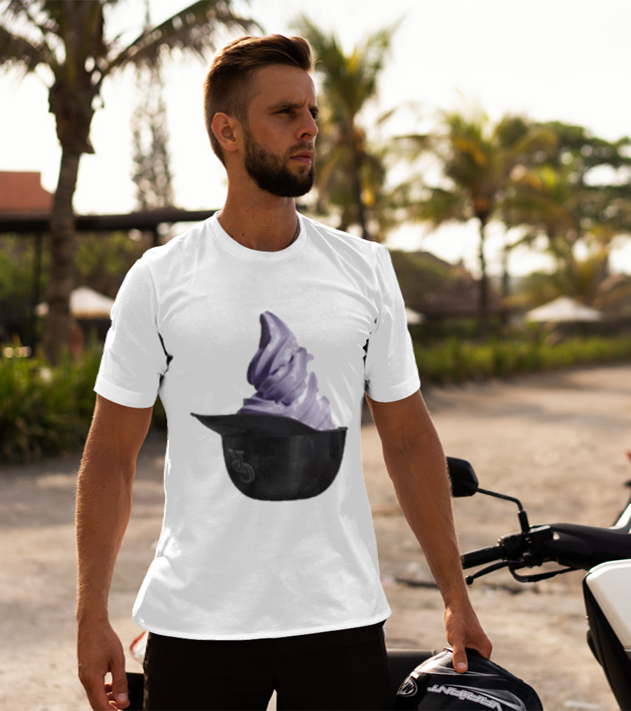 Colorado Rockies Boozy Ice Cream Purple Soft Serve Treat T-Shirt