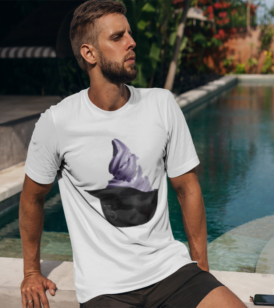 Colorado Rockies Boozy Ice Cream Purple Soft Serve Treat T-Shirt