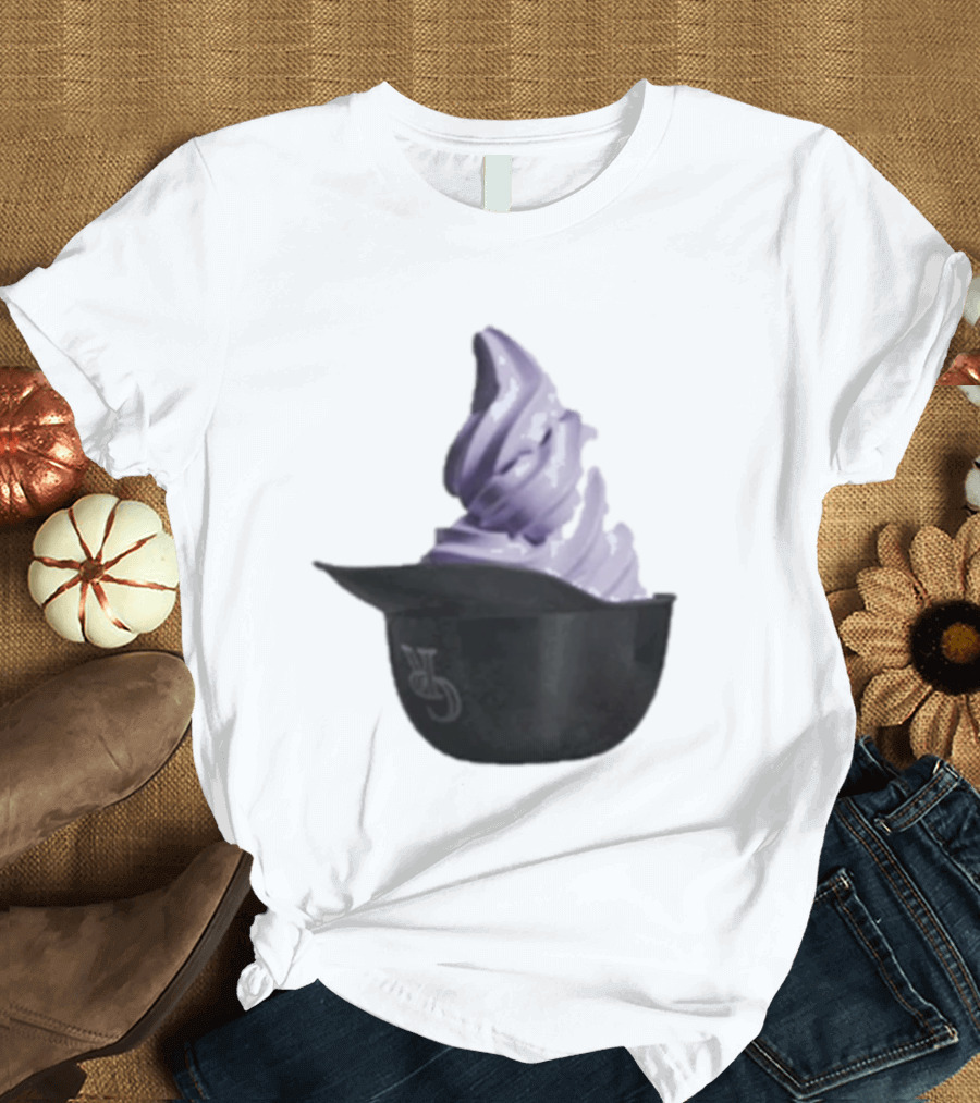 Colorado Rockies Boozy Ice Cream Purple Soft Serve Treat T-Shirt