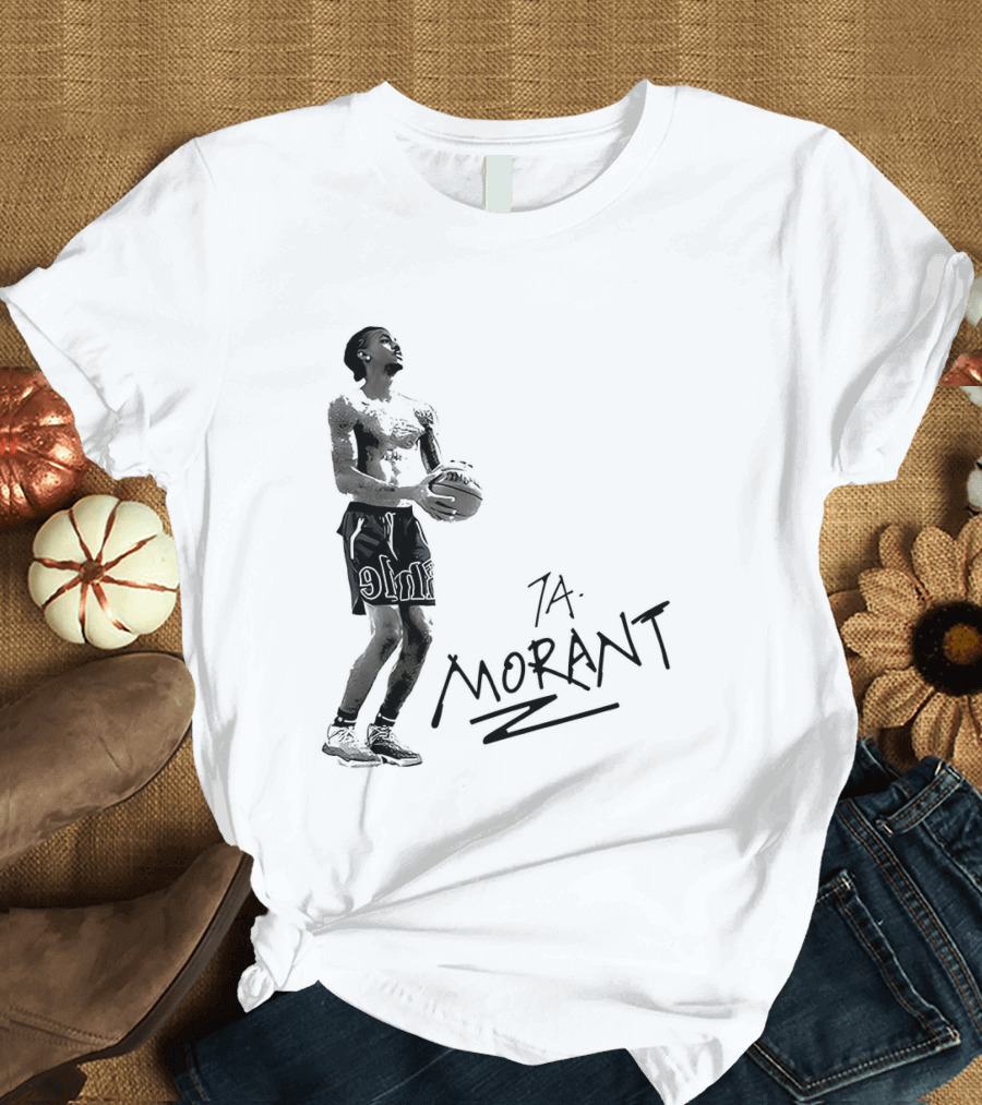 Ja Morant Memphis Grizzlies Basketball T-Shirt