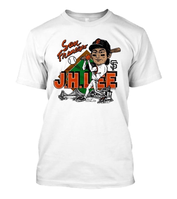 San Francisco Giants J.H. Lee Caricature T-Shirt