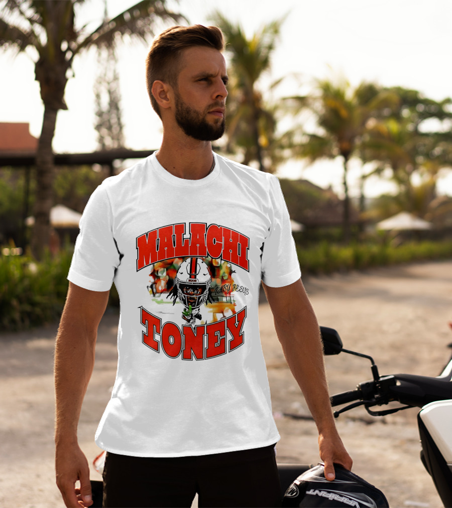 Malachi Toney Baby Jesus Miami Hurricanes T-Shirt