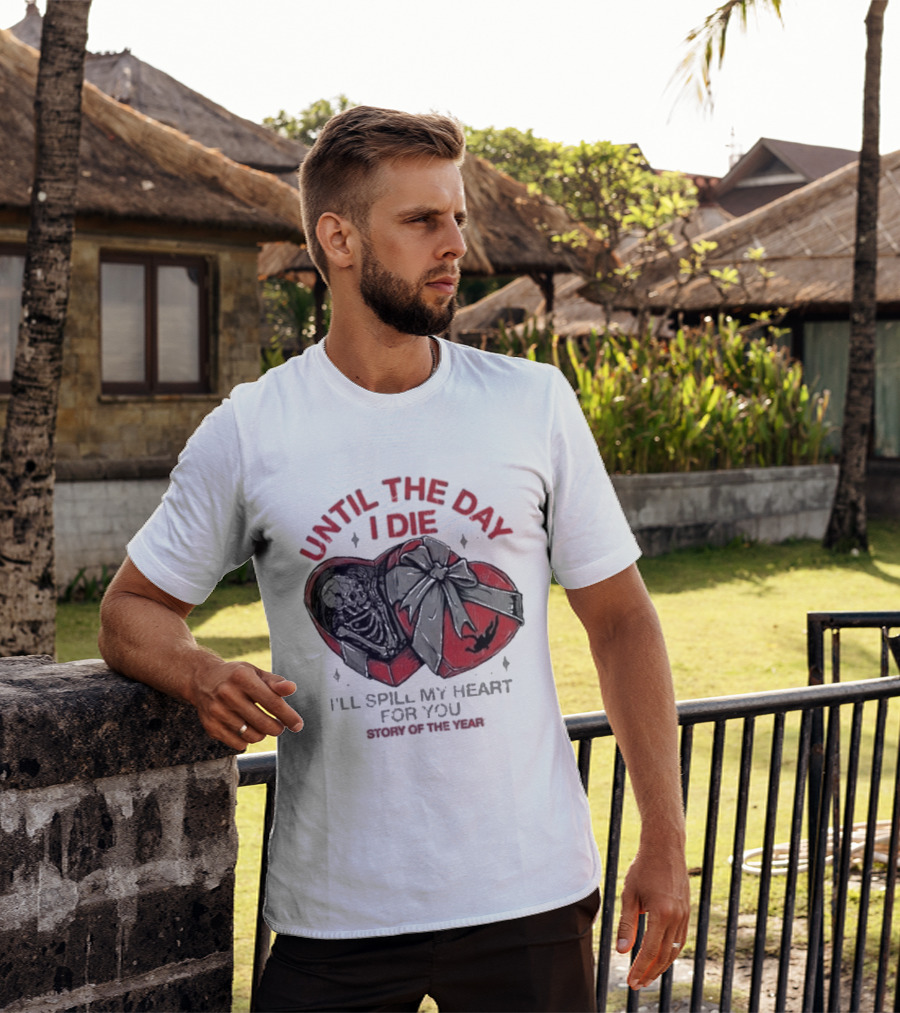 Story Of The Year Until The Day I Die Heart Box I'll Spill My Heart For You T-Shirt