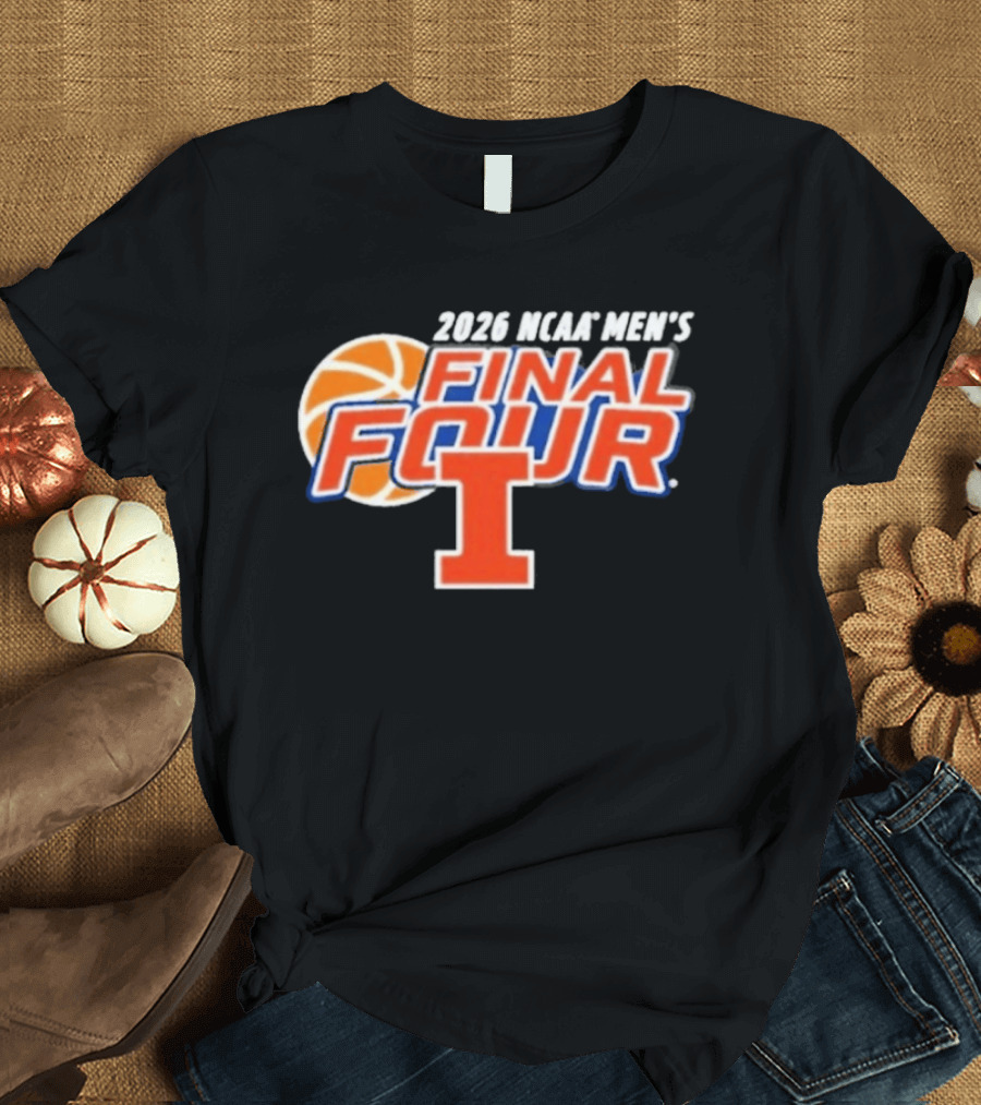 2026 NCAA Men's Final Four Illinois Fighting Illini T-Shirt